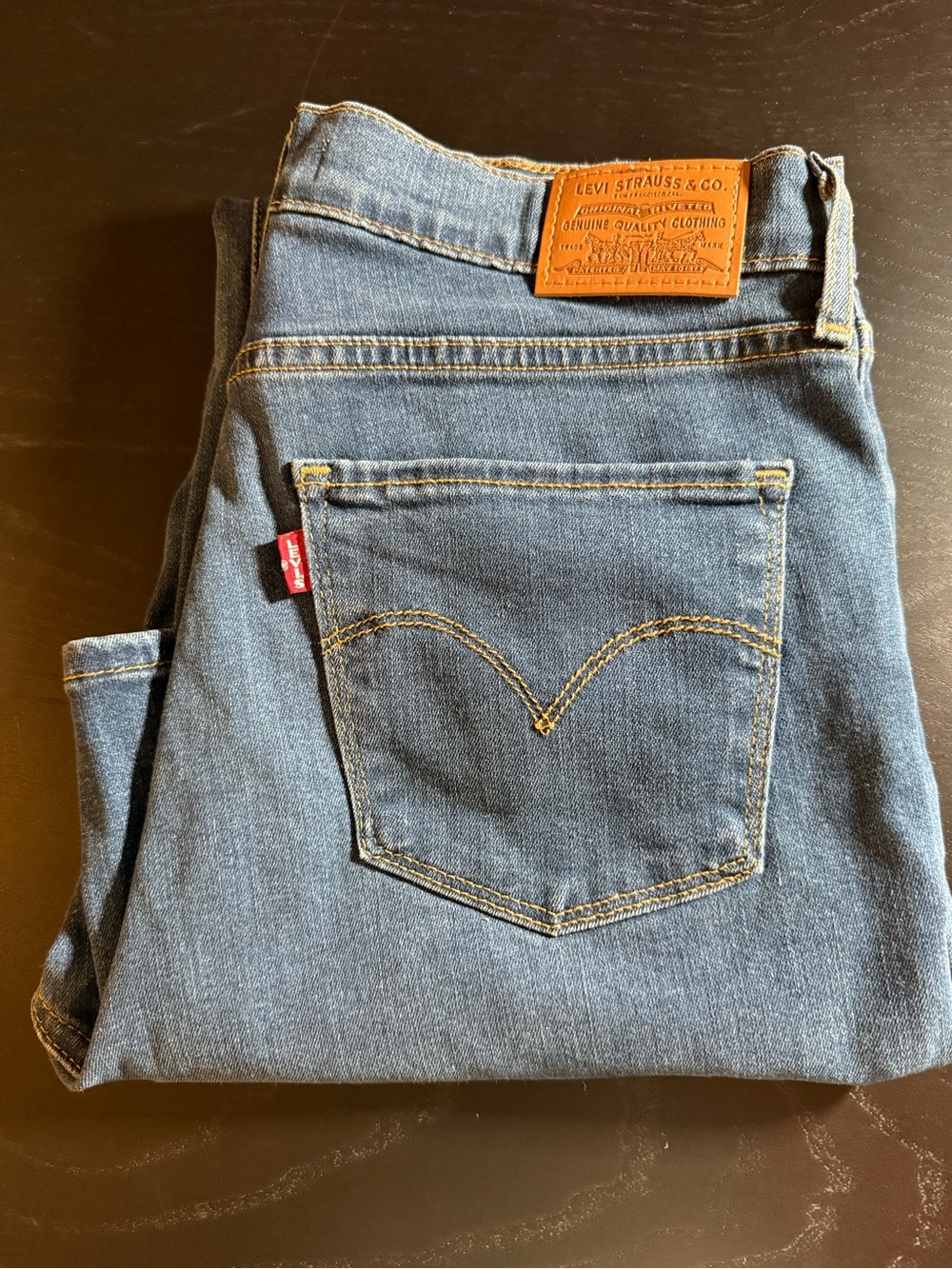 Levi's Capital E True Premium Vintage Pre 1971 High Rise Straight Jeans Women's